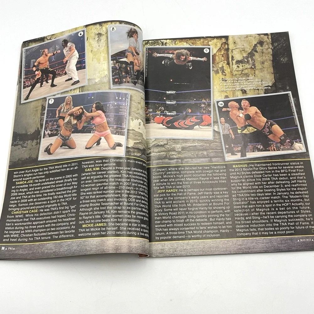 Pro Wrestling Illustrated May 2014 Undertaker WrestleMania WWE PWI Magazine